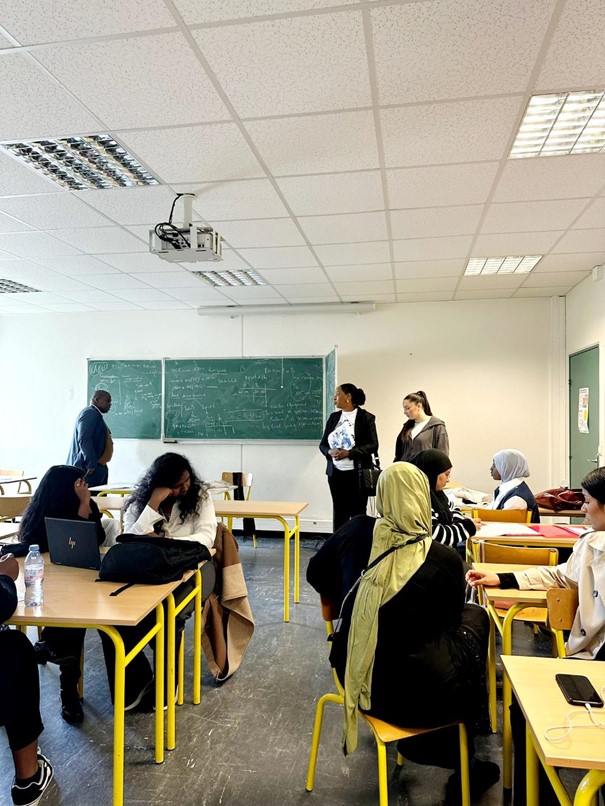 Intervention sur la solidarité, l’engament citoyen, et la réussite éducative à l’université Paris Sorbonne UIT de Villetaneuse